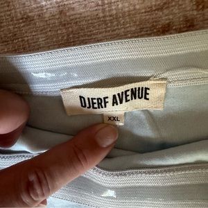 Baby Blue Djerf Avenue Tube Dress. Size XXL. Regular price 109 USD.